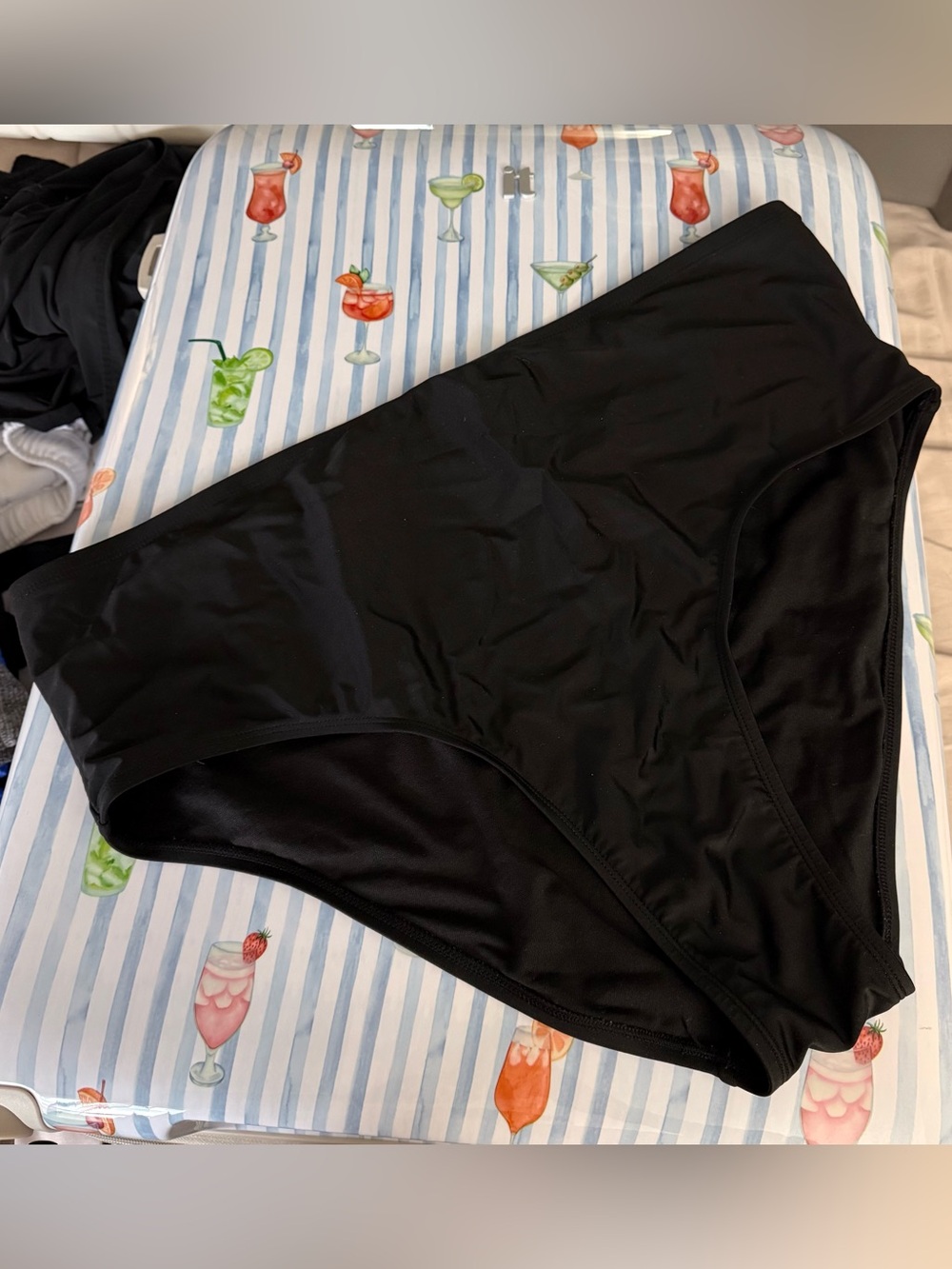 wild fable Black High-Rise Bikini Bottom